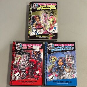 Monster High Ghoulfriends 3 Book Bundle